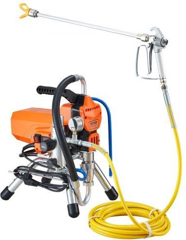 VEVOR Airless-Spritzgerät mit bürstlosem Motor, 2200W, 3000 PSI, 2 l/min, Orange - Bild 1