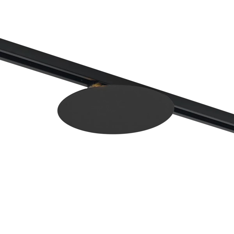 QAZQA Iconic Pulley Moderne Deckenleuchte Schwarz für 1-Phasen-Schienensystem, 2-flammig, dimmbar - Bild 2