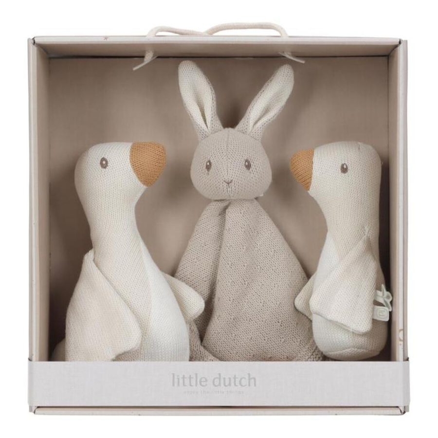 Little Dutch Geschenkset Newborn Naturals in Beige - Bild 1