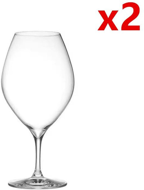 Yiran Furniture Kimura Kristall-Weinglas, handgefertigter Tulpenkelch aus ultradünnem Kristall, transparent, 350 ml - Bild 1