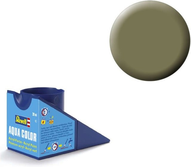 Revell Aqua-Farbe Schilf-Grün, Grün, Grau, 18ml - Bild 2