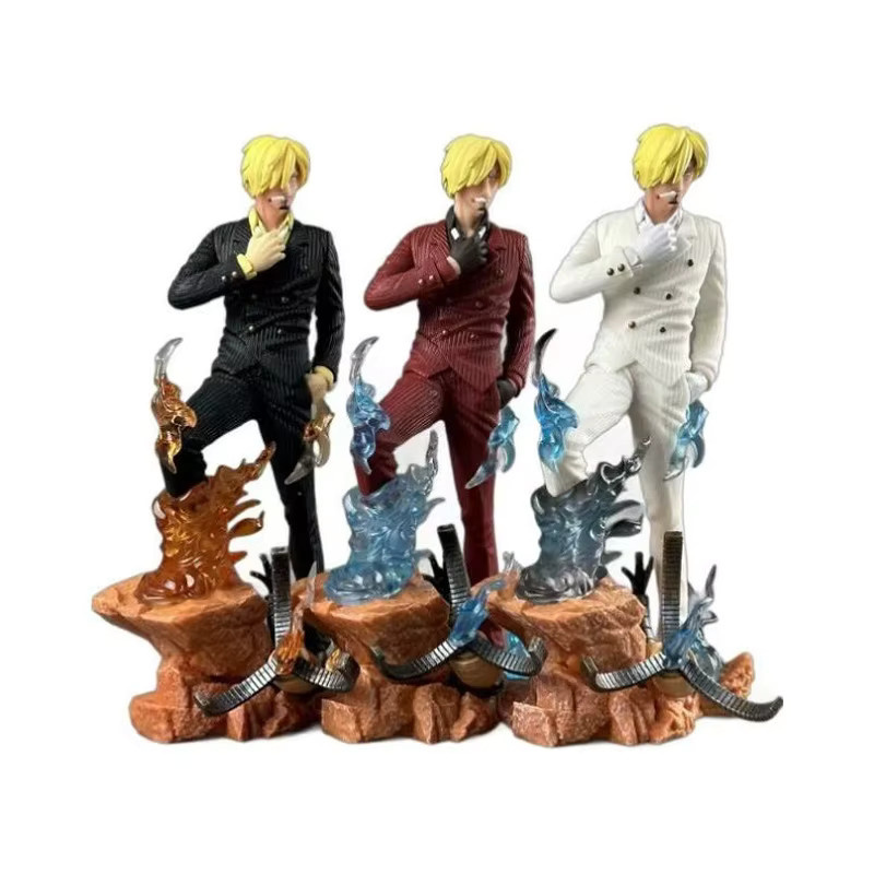 Bandai One Piece Anime-Zubehörmodell, Schwarz-Weiß, 24cm - Bild 3
