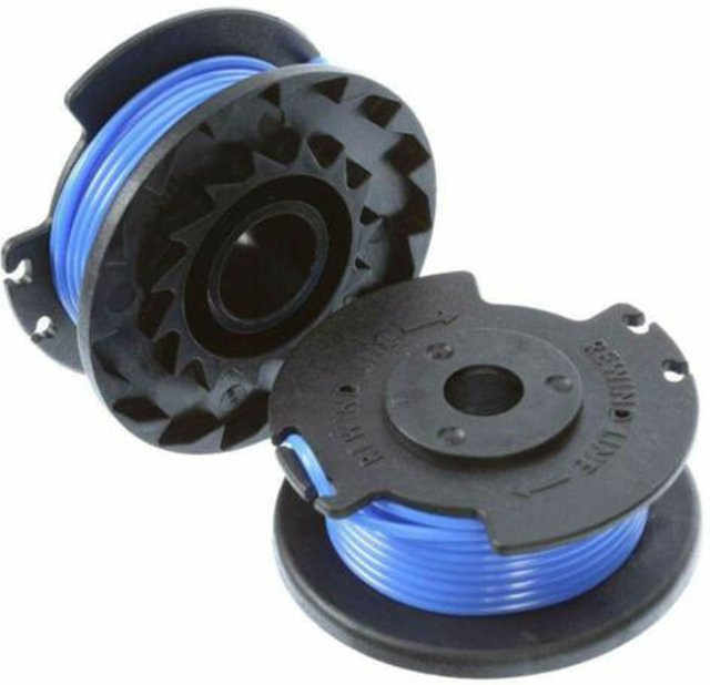 3er-Set Trimmerköpfe für Ryobi One+ AC14RL3A Rasentrimmer mit Faden und Spule für Gras und Unkraut - Bild 1