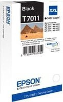 Epson T7011 Tintenpatrone Schwarz XXL für WorkForce Pro WP-4015 DN, WP-4095 DN, WP-4515 DN, WP-4525 DNF, WP-4595 DNF - Bild 1