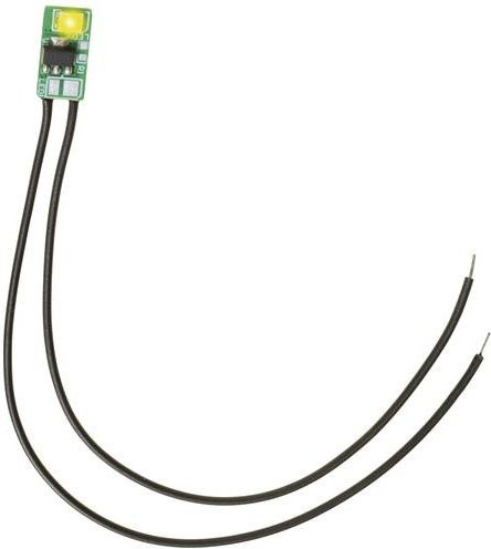 NOCH 51275 LED Dauerlicht flackerfrei für Modellbahn Gebäude in Warmweiß, 4 Stück - Bild 1