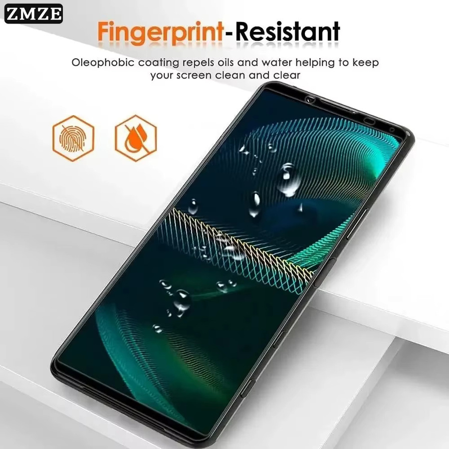 3er-Pack Displayschutzfolie aus gehärtetem Glas für Sony Xperia 10 V, 10 IV, 10 III, 10 II, 1, Transparent - Bild 6
