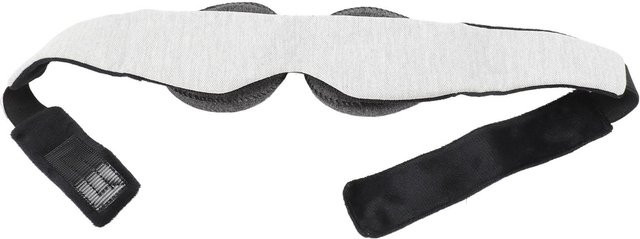 GoolRC Augenklappe aus Memory-Baumwolle, 3D konturiert, Grau/Weiß, Unisex - Bild 1