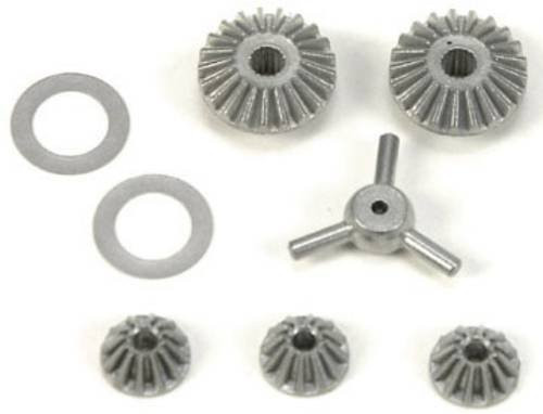 Tamiya Differential-Getriebe Satz, Ersatzteil, Metall, Grau - Bild 1