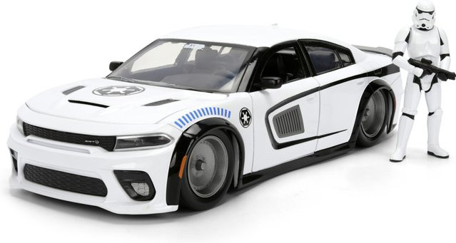 JADA Star Wars Storm Trooper Dodge, Modellauto, Maßstab 1:24, ab 8 Jahren - Bild 1