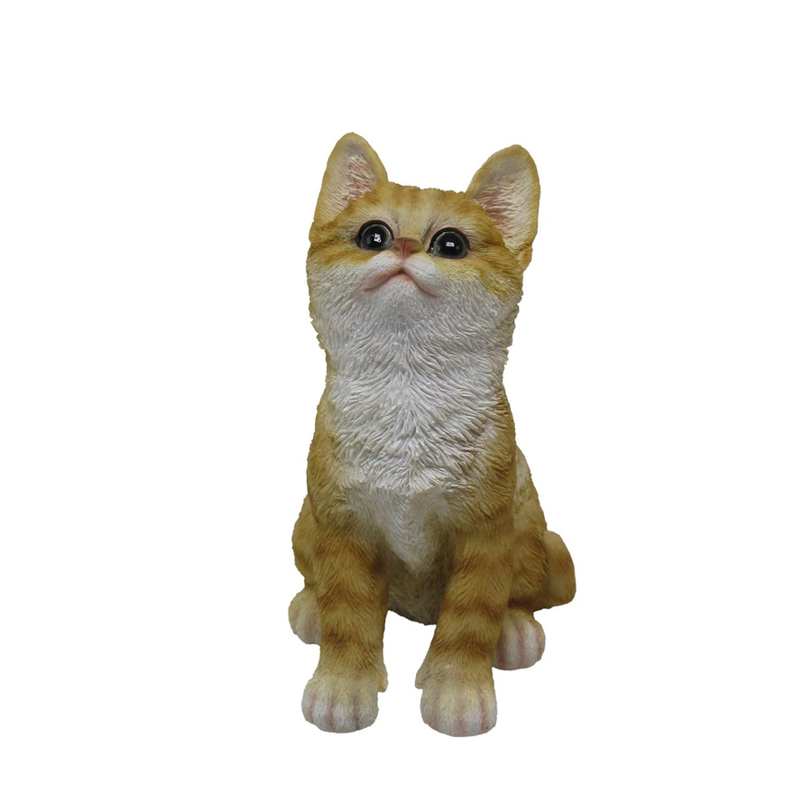 Sunny Garden Deko-Figur Katzenbaby Sitzend aus Polystone, Höhe: 20 cm - Bild 2