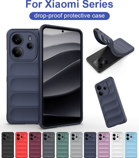 Magnetische Anti-Drop-Hülle für Xiaomi 17 Pro Max, 15T Pro, 14T Pro und 14 Ultra in Purple, stoßfeste und robuste Schutzhülle mit MagSafe Wireless Charge Kompatibilität - Bild 1