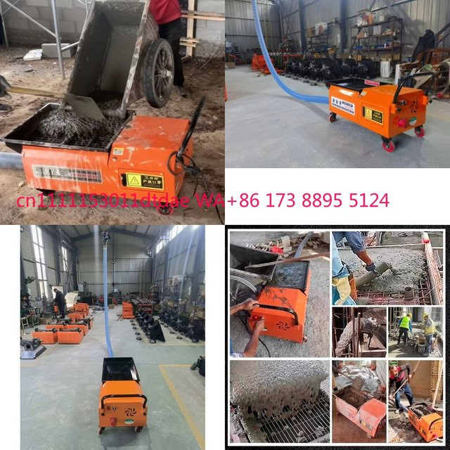 XMSJ Betonpumpe für Sekundärstrukturen in Orange - Bild 1