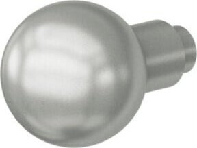 FSB Türknopflochteil 08 0802 04600 VA 6204 in Silber mit 13mm Aufnahme - Bild 1