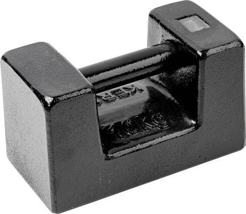 Kern M2 Blockgewicht aus Gusseisen in Schwarz, 10 kg - Bild 1