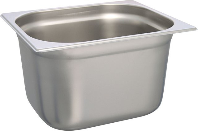 Schneider GN 1/2 Behälter aus Edelstahl, Silber, Volumen: 11 l, Tiefe: 20 cm - Bild 1