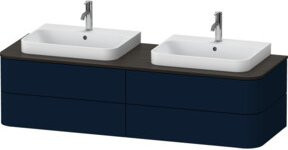 Duravit Waschtischunterschrank Happy D.2 Plus in matt Blau B/T/H: 160 x 55 x 40,8 cm - Bild 1