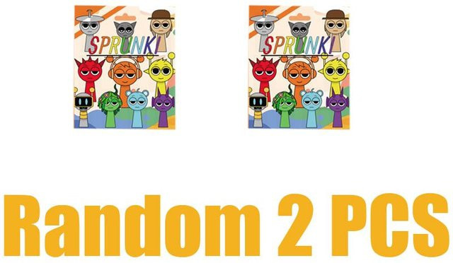 Yiran toy 1 Sprunki Charakterset Spielzeugpuppen PVC Bunt - Bild 1