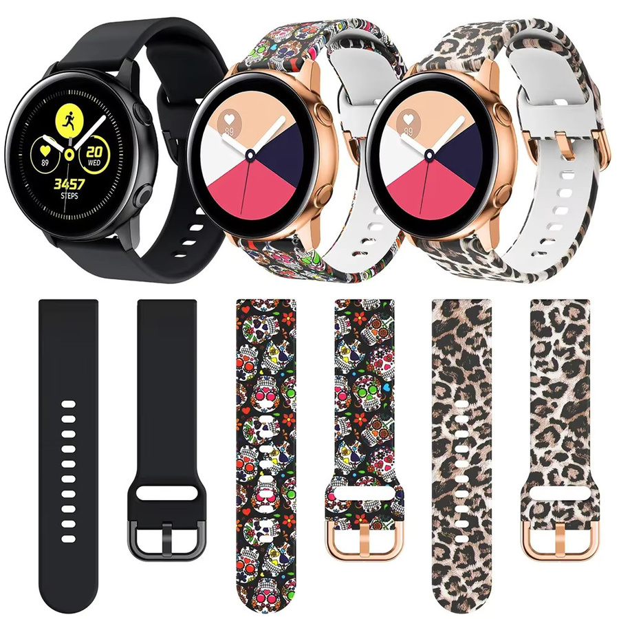 Uhrenarmband Silikon, Bunt, Verspielt, Unisex - Bild 1