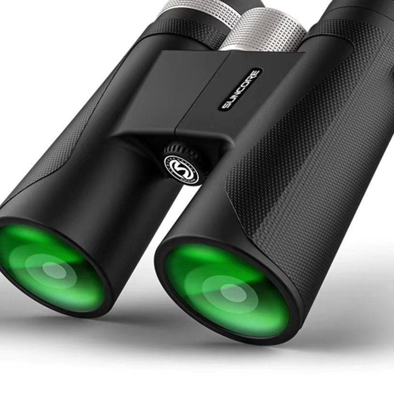 Suncore Hochleistungsfernglas 12x42 für Erwachsene mit BAK4-Prisma und Telefonhalterung in Schwarz - Bild 5
