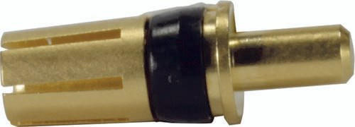 HARTING Einlötkontakt 09030006225 aus Messing mit Goldbeschichtung - Bild 1