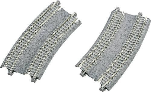 KATO Unitrack Doppelgleis N Spur Gebogenes Gleis 22.5 Grad 282 mm und 315 mm 2er Set - Bild 1
