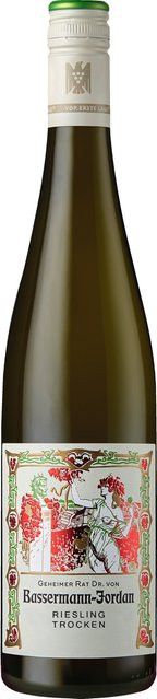 Bassermann-Jordan Riesling Weißwein, Pfalz, 2024, trocken, 0,75 l - Bild 1