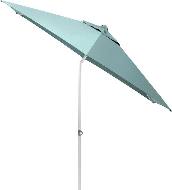 Kettler Stockschirm EASY PUSH LX rund in Salbei mit Aluminiumgestell, Durchmesser: 300 cm, Höhe: 250 cm - Bild 1