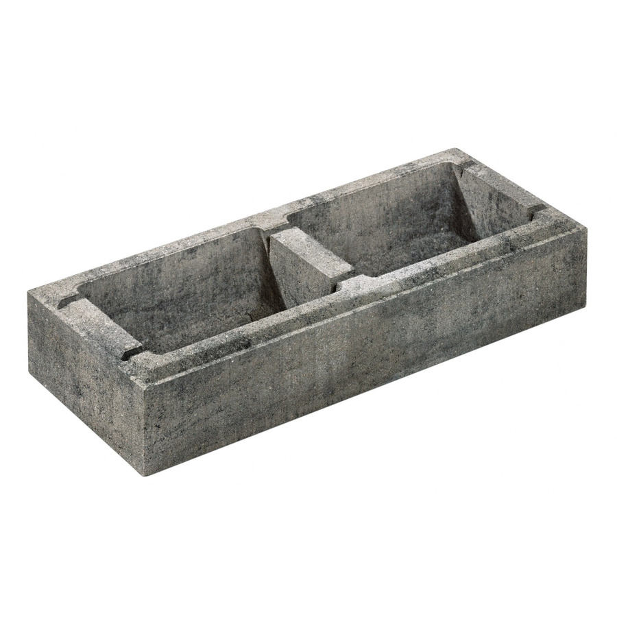 Diephaus Mauerstein Stretto Pur Quarzit in Grau und Multicolour, B/T/H: 60 x 25 x 12,5 cm - Bild 2