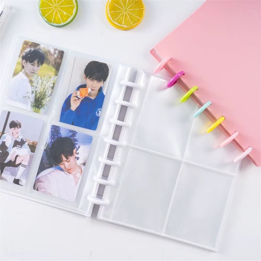 Star Chaser Fotoalbum mit Taschen für Fotokarten und Kpop Idol-Karten, Breite: 7,6 cm - Bild 2