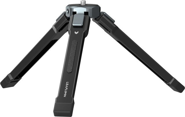 Leaplight Mini-Desktop-Stativ aus Aluminiumlegierung für Telefon und DSLR-Kamera in Schwarz oder Grau - Bild 1