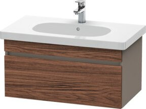 Duravit Waschtischunterschrank DuraStyle, Wandhängend, Breite: 80 cm, Tiefe: 45,3 cm, Höhe: 39,8 cm, Dunkelblau - Bild 1