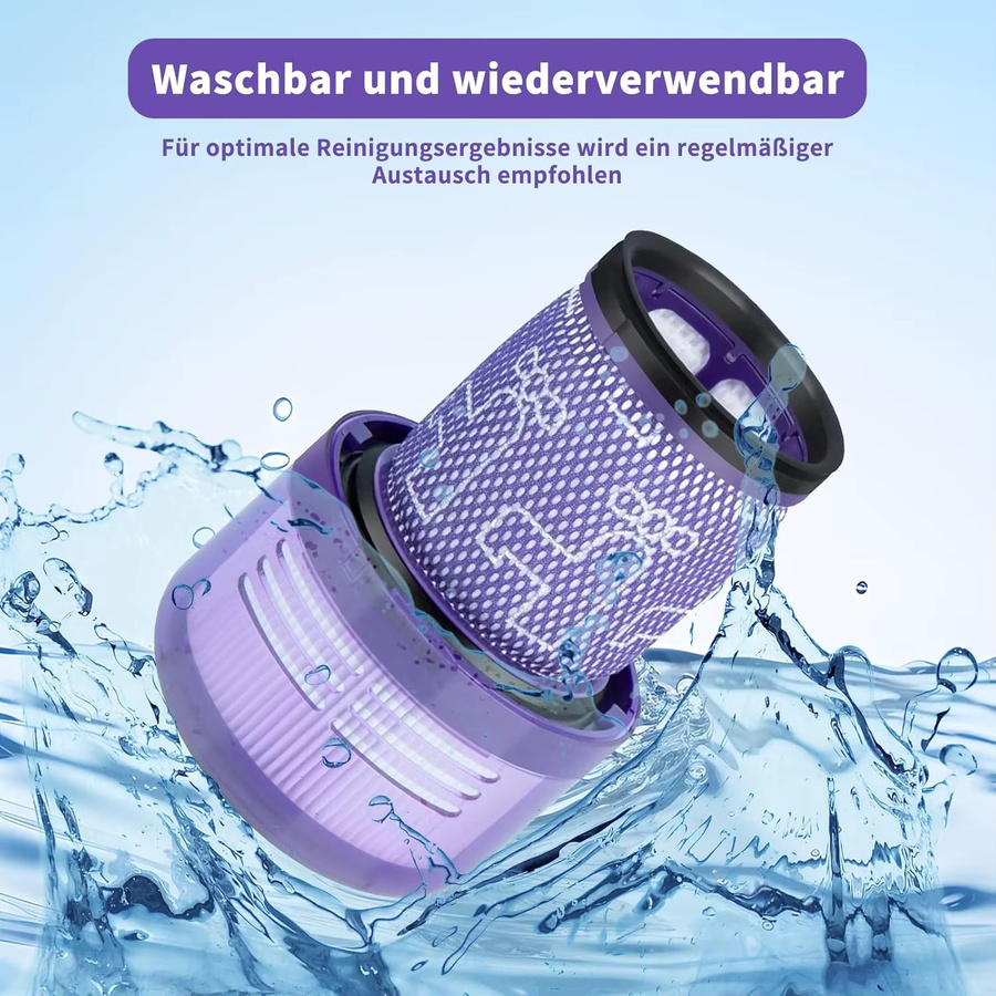 Dyson V12 Filter als Ersatzbürste für die V12 Detect Slim Serie Staubsauger Zubehör - Bild 3