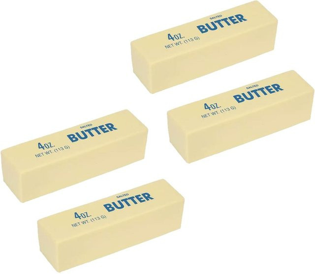 Butter-Stift Milch-Streifen Squishy Spielzeug, Weich zum Drücken, Langsamer Rückprall - Bild 1