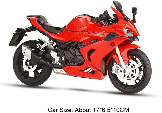Linyi toy car V4S Qj600Rs Automodelle, Miniaturmotorrad, 1:12, mit Sound und Licht, ab 14 Jahren - Bild 1