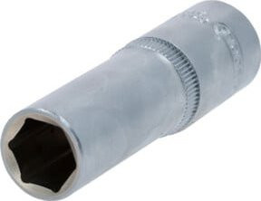 KS Tools 1/2" CLASSIC Sechskant-Stecknuss lang, 14mm, Chrom-Vanadium, Silber - Bild 1