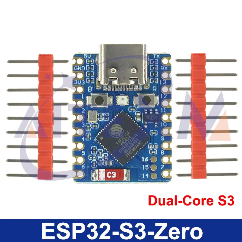 AITEXM ROBOT ESP32-C3-Zero und ESP32-S3-Zero Mini Entwicklungsboard mit WiFi und Bluetooth in Blau - Bild 3