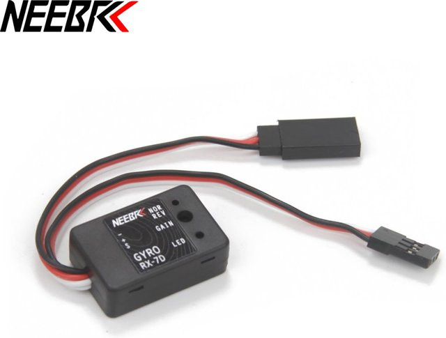NEEBRC RX-7D Gyro Scope, RC Car Drift Racing Vehicle Boat, Sender und Empfänger - Bild 1