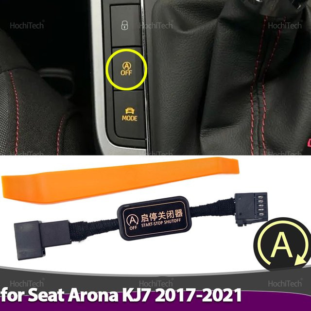 Auto Start Stop System Eliminator Sensor Off Canceller Stecker für Seat Arona KJ7 in Schwarz - Bild 1