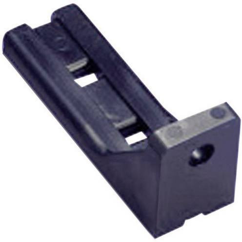 TRU Components Kabelhalter schraubbar Schwarz - Bild 1