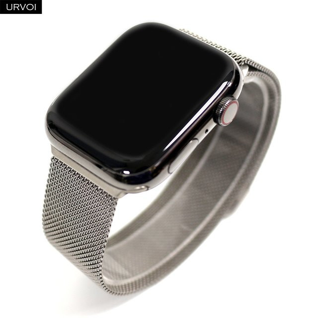 URVOI Uhrenarmband Mesh-Band, Edelstahl, Milanese-Schlaufe, Unisex - Bild 1