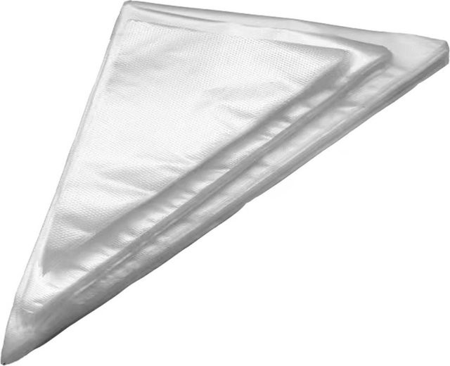 CosyHome Einweg-Spritzbeutel aus Kunststoff, 300 Stück, weiß/transparent, verdickte Gebäckbeutel zum Backen und Verzieren von Cupcakes, Keksen und Kuchen - Bild 1