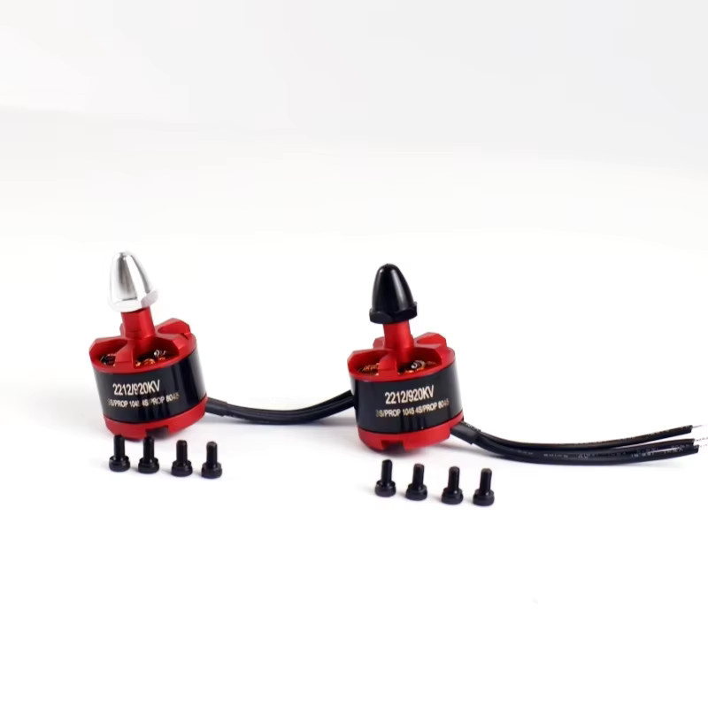 Readytosky 2212 920KV Bürstenloser Motor für F450 F550 S500 S550 X525 Quadcopter Multicopter in Silber und Rot - Bild 2