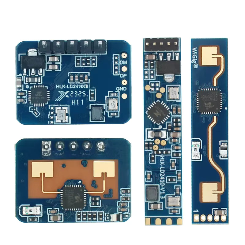 Hi-Link HLK-LD2410 Mini FMCW 24GHz Radar-Modul zur intelligenten Präsenzerkennung in Blau - Bild 4