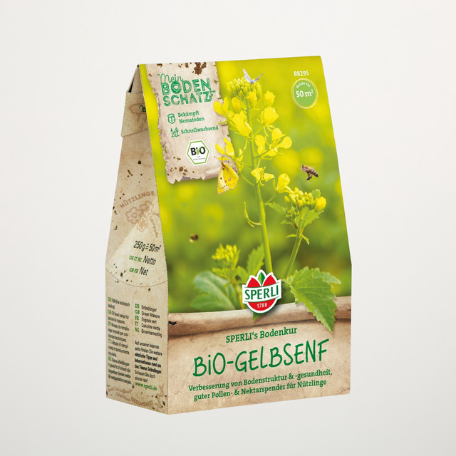 SPERLI's Bodenkur Gelbsenf Samen BIO 250g - Bild 1
