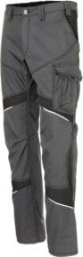 Kübler ACTIVIQ cotton+ Damenhose in Anthrazit/Schwarz aus Poly-Cotton in Größe 50 - Bild 1