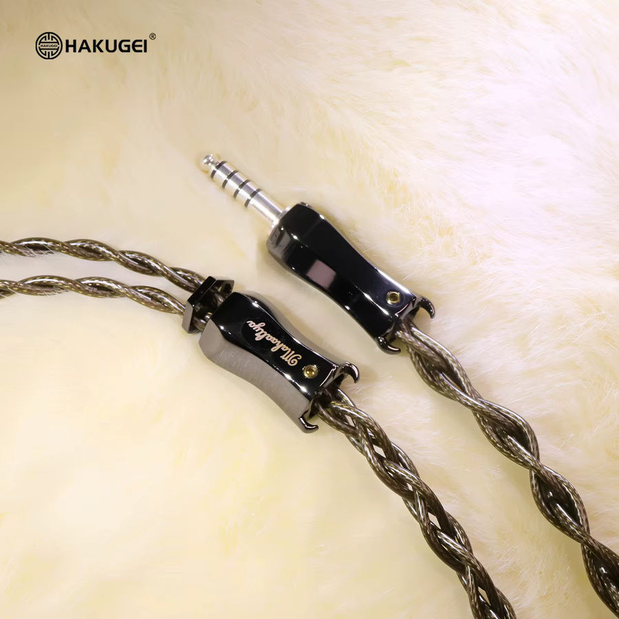 HAKUGEI Modulare Steckverbinder Upgrade Set mit 0,78mm, MMCX, PE, A2DC und UE in der Mischung Gold, Silber und Kupfer mit Koaxial-Abschirmung für Ohrhörer - Bild 2