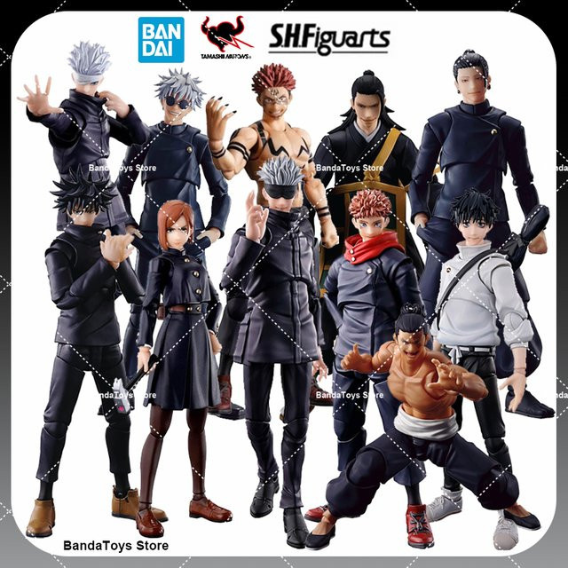 Bandai Jujutsu Kaisen Satoru Gojo Megumi Fushiguro Yuji Itadori Nobara Kugisaki Figuren Modell Spielzeug - Bild 1