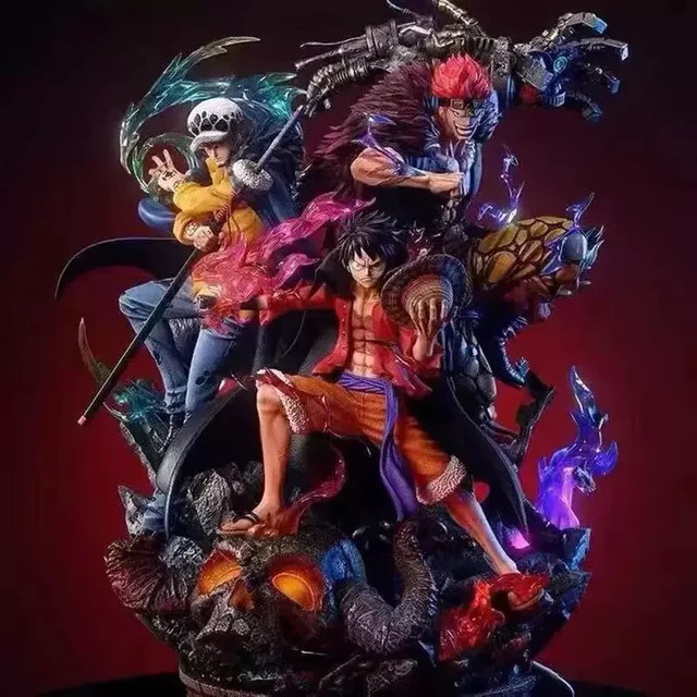 Bandai Onigashima Luffy Law 3 Kapitäne, Actionfiguren, Einzelfigur - Bild 1