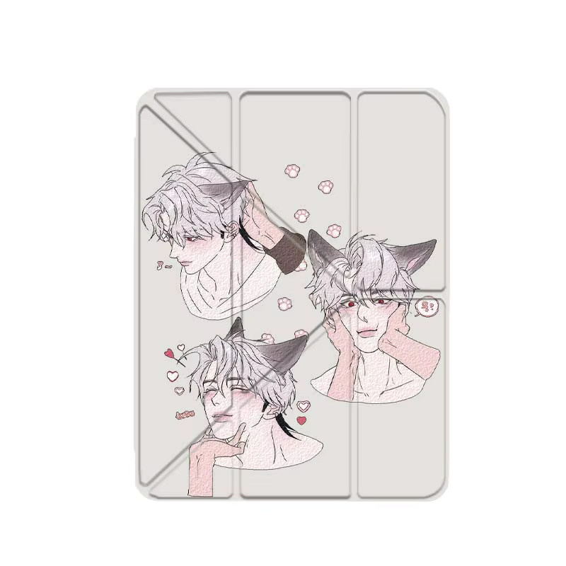 Cartoon Wolf Ears Schutzhülle für Xiaomi Redmi Poco Pad Pro SE 5G 11 Zoll 12.1 Zoll Tablet Case - Bild 2