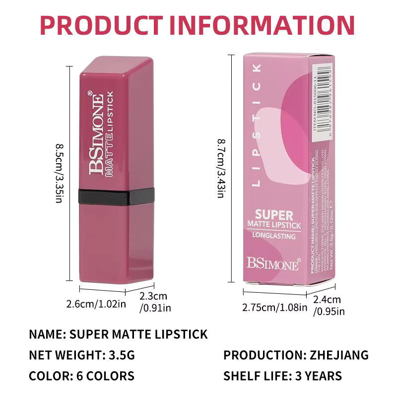 BSIMONE Lippenstift, Matt, 3,5g - Bild 6